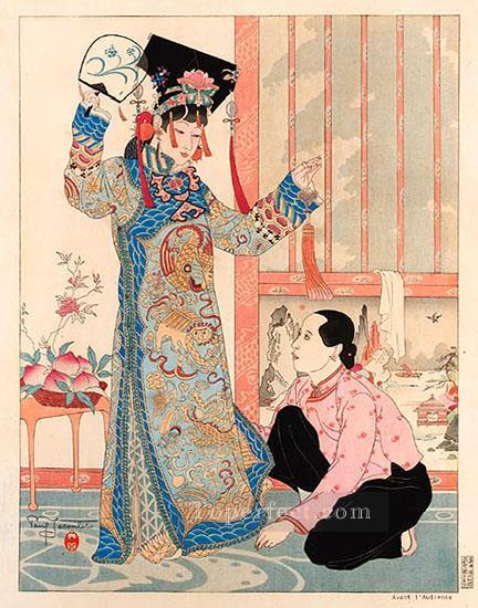 前衛観客 1942 年 ポール・ジャクレー 中国の主題油絵